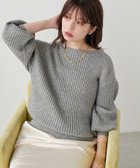 【ナチュラルクチュール/natural couture】のもちもちワイドリブぽわ袖ニット 人気、トレンドファッション・服の通販 founy(ファニー) ファッション Fashion レディースファッション WOMEN トップス・カットソー Tops/Tshirt ニット Knit Tops 2024年 2024 2024-2025秋冬・A/W Aw/Autumn/Winter/Fw/Fall/2024-2025 シンプル Simple スラックス Slacks デニム Denim トレンド Trend フェミニン Feminine ベーシック Basic ポケット Pocket ロング Long ワイドリブ Wide Rib thumbnail グレー|ID: prp329100004185083 ipo3291000000028993572