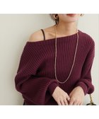 【ナチュラルクチュール/natural couture】のもちもちワイドリブぽわ袖ニット 人気、トレンドファッション・服の通販 founy(ファニー) ファッション Fashion レディースファッション WOMEN トップス・カットソー Tops/Tshirt ニット Knit Tops 2024年 2024 2024-2025秋冬・A/W Aw/Autumn/Winter/Fw/Fall/2024-2025 シンプル Simple スラックス Slacks デニム Denim トレンド Trend フェミニン Feminine ベーシック Basic ポケット Pocket ロング Long ワイドリブ Wide Rib thumbnail ボルドー|ID: prp329100004185083 ipo3291000000029510284