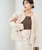 【フリークスストア/FREAK'S STORE】のジップ ニット カーディガン【限定展開】 24AW ナチュラル|ID: prp329100004185115 ipo3291000000028993720