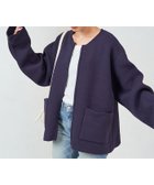 【フリークスストア/FREAK'S STORE】のジップ ニット カーディガン【限定展開】 24AW 人気、トレンドファッション・服の通販 founy(ファニー) ファッション Fashion レディースファッション WOMEN トップス・カットソー Tops/Tshirt ニット Knit Tops カーディガン Cardigans 2024年 2024 2024-2025秋冬・A/W Aw/Autumn/Winter/Fw/Fall/2024-2025 A/W・秋冬 Aw・Autumn/Winter・Fw・Fall-Winter 冬 Winter カーディガン Cardigan ジップ Zip スリーブ Sleeve ビッグ Big ポケット Pocket エレガント 上品 Elegant thumbnail ネイビー|ID: prp329100004185115 ipo3291000000028993725