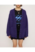 【スライ/SLY】のWOOL MIX DAMAGED LOOSE カーディガン 人気、トレンドファッション・服の通販 founy(ファニー) ファッション Fashion レディースファッション WOMEN トップス・カットソー Tops/Tshirt カーディガン Cardigans おすすめ Recommend カットオフ Cut Off カットソー Cut And Sew カーディガン Cardigan キャミソール Camisole シンプル Simple ジャケット Jacket ダメージ Damage thumbnail PUR|ID: prp329100004185127 ipo3291000000028993788