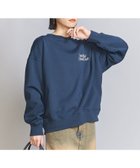 【ビューティ&ユース ユナイテッドアローズ/BEAUTY&YOUTH / UNITED ARROWS】のコットン裏毛 ロゴ スウェット プルオーバー NAVY|ID: prp329100004185134 ipo3291000000028993825