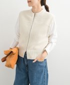 【アーバンリサーチ ドアーズ/URBAN RESEARCH DOORS】のWジップコンパクトニットベスト 人気、トレンドファッション・服の通販 founy(ファニー) ファッション Fashion レディースファッション WOMEN アウター Coat Outerwear トップス・カットソー Tops/Tshirt ニット Knit Tops ベスト/ジレ Gilets/Vests 2024年 2024 2024-2025秋冬・A/W Aw/Autumn/Winter/Fw/Fall/2024-2025 A/W・秋冬 Aw・Autumn/Winter・Fw・Fall-Winter 冬 Winter おすすめ Recommend カットソー Cut And Sew コンパクト Compact ショート Short シンプル Simple トレンド Trend バランス Balance ベスト Vest thumbnail IVORY|ID: prp329100004185173 ipo3291000000028994035