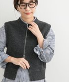 【アーバンリサーチ ドアーズ/URBAN RESEARCH DOORS】のWジップコンパクトニットベスト 人気、トレンドファッション・服の通販 founy(ファニー) ファッション Fashion レディースファッション WOMEN アウター Coat Outerwear トップス・カットソー Tops/Tshirt ニット Knit Tops ベスト/ジレ Gilets/Vests 2024年 2024 2024-2025秋冬・A/W Aw/Autumn/Winter/Fw/Fall/2024-2025 A/W・秋冬 Aw・Autumn/Winter・Fw・Fall-Winter 冬 Winter おすすめ Recommend カットソー Cut And Sew コンパクト Compact ショート Short シンプル Simple トレンド Trend バランス Balance ベスト Vest thumbnail CHARCOAL|ID: prp329100004185173 ipo3291000000028994037