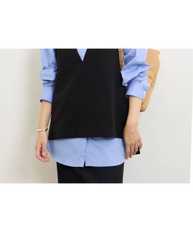 【ジャーナルスタンダード/JOURNAL STANDARD】のウールライクVネックベスト 人気、トレンドファッション・服の通販 founy(ファニー) ファッション Fashion レディースファッション WOMEN アウター Coat Outerwear トップス・カットソー Tops/Tshirt ベスト/ジレ Gilets/Vests Vネック V-Neck 2024年 2024 2024-2025秋冬・A/W Aw/Autumn/Winter/Fw/Fall/2024-2025 おすすめ Recommend インナー Inner スリット Slit トレンド Trend ベスト Vest |ID:prp329100004185176