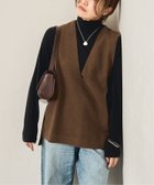 【ジャーナルスタンダード/JOURNAL STANDARD】のウールライクVネックベスト 人気、トレンドファッション・服の通販 founy(ファニー) ファッション Fashion レディースファッション WOMEN アウター Coat Outerwear トップス・カットソー Tops/Tshirt ベスト/ジレ Gilets/Vests Vネック V-Neck 2024年 2024 2024-2025秋冬・A/W Aw/Autumn/Winter/Fw/Fall/2024-2025 おすすめ Recommend インナー Inner スリット Slit トレンド Trend ベスト Vest thumbnail ブラウン|ID: prp329100004185176 ipo3291000000028994061