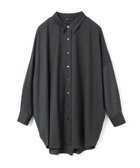 【マーコート/MARcourt】のmizuiro ind バックコクーンワイドシャツ 人気、トレンドファッション・服の通販 founy(ファニー) ファッション Fashion レディースファッション WOMEN トップス・カットソー Tops/Tshirt シャツ/ブラウス Shirts/Blouses バッグ Bag ストレッチ Stretch フロント Front ベーシック Basic ポケット Pocket レギュラー Regular ワイド Wide ワンポイント One Point 無地 Plain Color 長袖 Long Sleeve thumbnail チャコールグレー|ID: prp329100004185195 ipo3291000000028994155