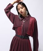 【ハレ/HARE】のアシメプリーツシャツ 人気、トレンドファッション・服の通販 founy(ファニー) ファッション Fashion レディースファッション WOMEN トップス・カットソー Tops/Tshirt シャツ/ブラウス Shirts/Blouses クール Cool プリーツ Pleats ミックス Mix メタル Metal ヨーク Yoke ワイド Wide エレガント 上品 Elegant 切替 Switching thumbnail ボルドー36|ID: prp329100004185227 ipo3291000000028994375