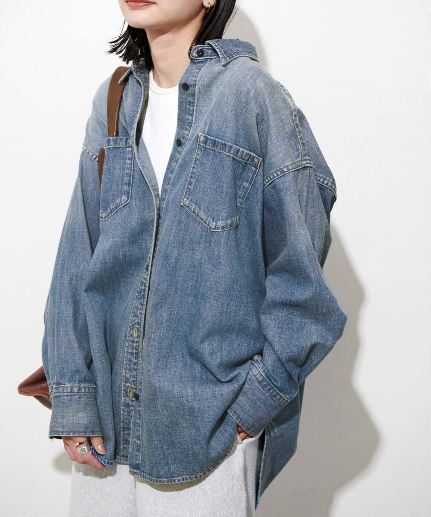 【ジャーナルスタンダード/JOURNAL STANDARD】の《追加4》ライトオンスデニムシャツ 人気、トレンドファッション・服の通販 founy(ファニー) 　ファッション　Fashion　レディースファッション　WOMEN　トップス・カットソー　Tops/Tshirt　シャツ/ブラウス　Shirts/Blouses　2024年　2024　2024-2025秋冬・A/W　Aw/Autumn/Winter/Fw/Fall/2024-2025　 other-1|ID: prp329100004185232 ipo3291000000028994396