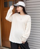 【フリークスストア/FREAK'S STORE】の配色メロー ワッフルプルオーバー 24AW オフホワイト|ID: prp329100004185279 ipo3291000000028994635