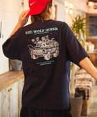 【フリークスストア/FREAK'S STORE】のSHE WOLF DINER×FREAK S STORE/シーウルフダイナー 別注 ビッグシルエット バックプリントTシャツ CAR 【限定展開】 24SS ネイビー|ID: prp329100004185290 ipo3291000000028994698