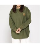 【クリフメイヤー/KRIFF MAYER】のもちのび ゆる Tシャツ 人気、トレンドファッション・服の通販 founy(ファニー) ファッション Fashion レディースファッション WOMEN トップス・カットソー Tops/Tshirt シャツ/ブラウス Shirts/Blouses ロング / Tシャツ T-Shirts アメリカン American バランス Balance フロント Front プリント Print ボーダー Border ラウンド Round ロング Long ワイド Wide ワンポイント One Point A/W・秋冬 Aw・Autumn/Winter・Fw・Fall-Winter thumbnail KHAKI|ID: prp329100004185312 ipo3291000000028994800