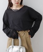 【チャオパニックティピー/CIAOPANIC TYPY】の袖切替レースシアートップス 人気、トレンドファッション・服の通販 founy(ファニー) ファッション Fashion レディースファッション WOMEN トップス・カットソー Tops/Tshirt インナー Inner 切替 Switching シアー Sheer シンプル Simple トレンド Trend ボーダー Border レース Race おすすめ Recommend thumbnail ブラック|ID: prp329100004185364 ipo3291000000028995082