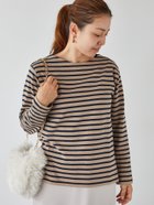 【テチチ/Te chichi】のボーダー長袖カットソー 人気、トレンドファッション・服の通販 founy(ファニー) ファッション Fashion レディースファッション WOMEN トップス・カットソー Tops/Tshirt カットソー Cut and Sewn カットソー Cut And Sew ベーシック Basic ボーダー Border 定番 Standard 長袖 Long Sleeve thumbnail モカ|ID: prp329100004185388 ipo3291000000028995191