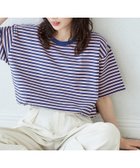 【フリークスストア/FREAK'S STORE】のビッグシルエット カラーボーダー 半袖 Tシャツ【WEB限定】 24SS 人気、トレンドファッション・服の通販 founy(ファニー) ファッション Fashion レディースファッション WOMEN トップス・カットソー Tops/Tshirt シャツ/ブラウス Shirts/Blouses ロング / Tシャツ T-Shirts 2024年 2024 2024春夏・S/S Ss,Spring/Summer,2024 S/S・春夏 Ss・Spring/Summer ビッグ Big ベーシック Basic ボーダー Border 半袖 Short Sleeve 吸水 Water Absorption 夏 Summer thumbnail ネイビー×ピンク|ID: prp329100004185392 ipo3291000000028995218