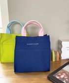 【ローリーズファーム/LOWRYS FARM】のスクエアBASICTOTE 人気、トレンドファッション・服の通販 founy(ファニー) ファッション Fashion レディースファッション WOMEN バッグ Bag おすすめ Recommend コンパクト Compact スクエア Square ポケット Pocket thumbnail ブルー85|ID: prp329100004186112 ipo3291000000029124828