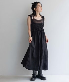 【ローリーズファーム/LOWRYS FARM】のシャーリングギャザーワンピース 人気、トレンドファッション・服の通販 founy(ファニー) ファッション Fashion レディースファッション WOMEN ワンピース Dress おすすめ Recommend コンパクト Compact シャーリング Shirring タンク Tank トレンド Trend フリル Frills ヴィンテージ Vintage |ID:prp329100004186148