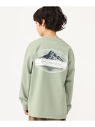 【コロンビア/Columbia / KIDS】の【KIDS】トロバレーロングスリーブTシャツ 人気、トレンドファッション・服の通販 founy(ファニー) ファッション Fashion キッズファッション KIDS おすすめ Recommend アウトドア Outdoor グラフィック Graphic ジャージ Jersey トレンド Trend フィット Fit リラックス Relax 長袖 Long Sleeve thumbnail グリーン[006001]|ID: prp329100004186451 ipo3291000000029008619