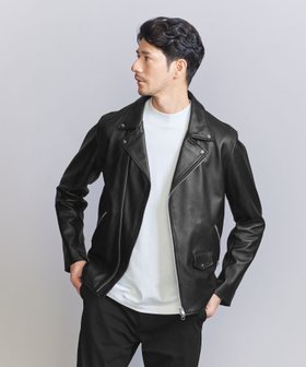 【ビューティ&ユース ユナイテッドアローズ/BEAUTY&YOUTH / UNITED ARROWS / MEN】の【WEB限定 WARDROBE SMART】 シープ ダブル ライダースジャケット 人気、トレンドファッション・服の通販 founy(ファニー) ファッション Fashion メンズファッション MEN シンプル Simple スマート Smart ダブル Double ファブリック Fabric フロント Front ポケット Pocket ライダースジャケット Riders Jacket おすすめ Recommend エレガント 上品 Elegant |ID:prp329100004186561