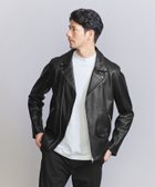 【ビューティ&ユース ユナイテッドアローズ/BEAUTY&YOUTH / UNITED ARROWS / MEN】の【WEB限定 WARDROBE SMART】 シープ ダブル ライダースジャケット 人気、トレンドファッション・服の通販 founy(ファニー) ファッション Fashion メンズファッション MEN シンプル Simple スマート Smart ダブル Double ファブリック Fabric フロント Front ポケット Pocket ライダースジャケット Riders Jacket おすすめ Recommend エレガント 上品 Elegant thumbnail BLACK|ID: prp329100004186561 ipo3291000000029543016