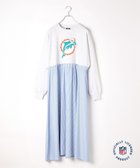 【レプシィム ローリーズファーム/LEPSIM LOWRYS FARM】の【NFL】ドッキングワンピース 人気、トレンドファッション・服の通販 founy(ファニー) ファッション Fashion レディースファッション WOMEN ワンピース Dress おすすめ Recommend シンプル Simple ストライプ Stripe スニーカー Sneakers スポーツ Sports チェック Check ドッキング Docking リメイク Remake 人気 Popularity thumbnail ドルフィンズ13|ID: prp329100004186712 ipo3291000000029009655