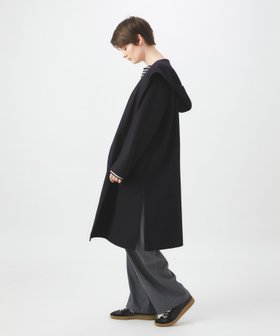 【ビショップ/Bshop】のフードロングコート WOMEN 人気、トレンドファッション・服の通販 founy(ファニー) ファッション Fashion レディースファッション WOMEN アウター Coat Outerwear コート Coats ショート Short スリット Slit パッチ Patch フロント Front ポケット Pocket 軽量 Lightweight |ID:prp329100004186790