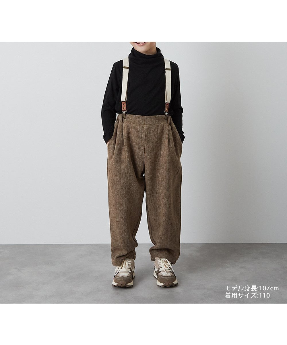 【リジェール/riziere / KIDS】のヘリンボーン柄テーパードパンツ 人気、トレンドファッション・服の通販 founy(ファニー) 　ファッション　Fashion　キッズファッション　KIDS　ボトムス　Bottoms/Kids　A/W・秋冬　Aw・Autumn/Winter・Fw・Fall-Winter　おすすめ　Recommend　ヘリンボーン　Herringbone　ポケット　Pocket　 other-1|ID: prp329100004186806 ipo3291000000029144222