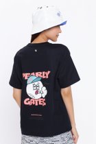 【その他のブランド/Other】のT/Cバーズアイ裏カノコ半袖Tシャツ 人気、トレンドファッション・服の通販 founy(ファニー) ファッション Fashion レディースファッション WOMEN トップス・カットソー Tops/Tshirt シャツ/ブラウス Shirts/Blouses ロング / Tシャツ T-Shirts ストレッチ Stretch プリント Print 今季 This Season 半袖 Short Sleeve 吸水 Water Absorption thumbnail ダークネイビー|ID: prp329100004186852 ipo3291000000029166724