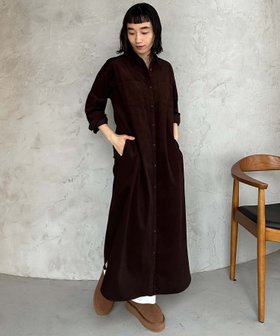 【ドゥ アルシーヴ/Doux archives】のコーデュロイ3wayワンピース 人気、トレンドファッション・服の通販 founy(ファニー) ファッション Fashion レディースファッション WOMEN ワンピース Dress A/W・秋冬 Aw・Autumn/Winter・Fw・Fall-Winter インナー Inner コーデュロイ Corduroy ループ Loop ロング Long 人気 Popularity 定番 Standard 羽織 Haori |ID:prp329100004186863