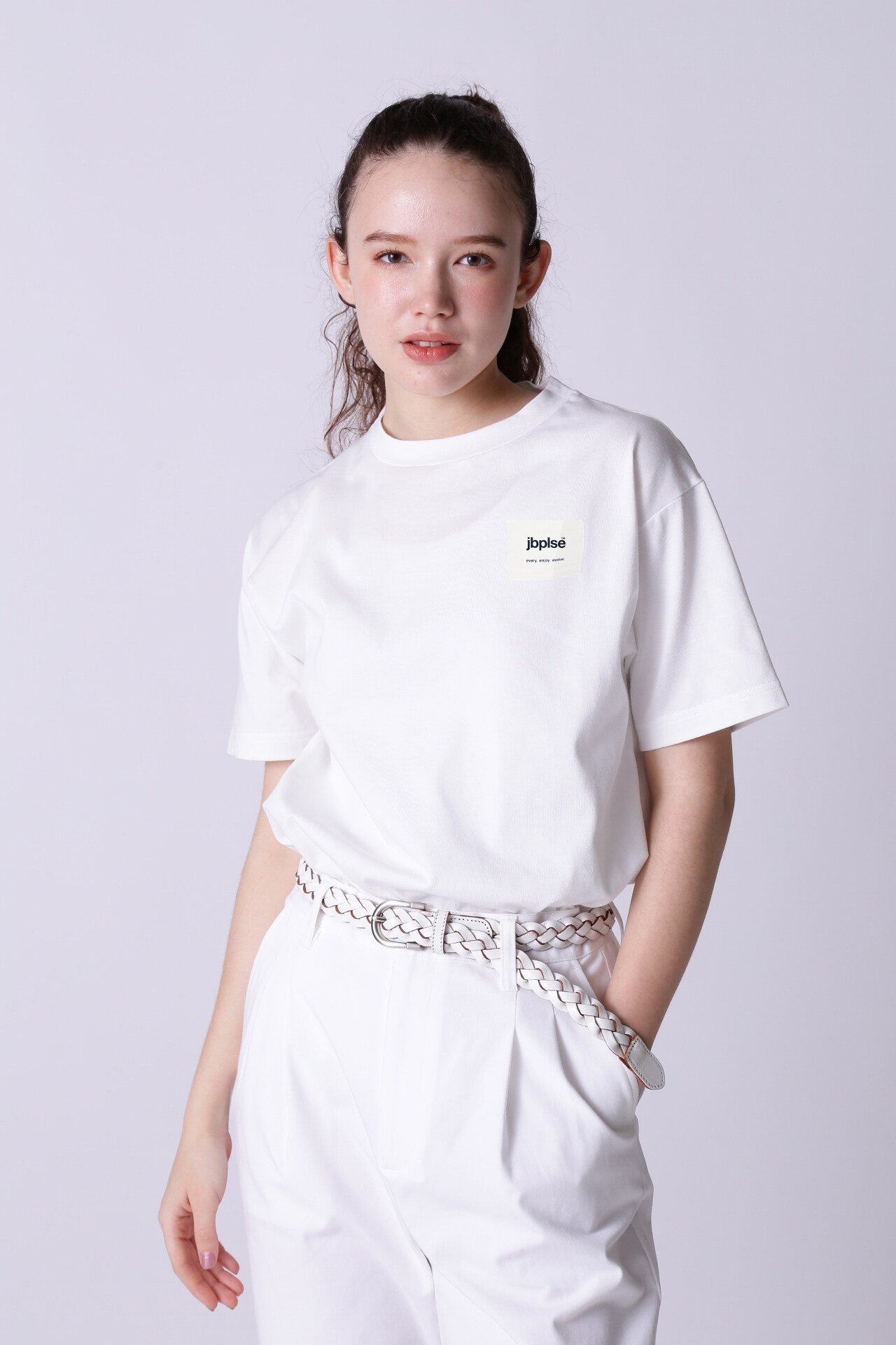 【ジャックバニー/Jack Bunny】のCOOLMAXプレーティング天竺 半袖Tシャツ 人気、トレンドファッション・服の通販 founy(ファニー) 　ファッション　Fashion　レディースファッション　WOMEN　トップス・カットソー　Tops/Tshirt　シャツ/ブラウス　Shirts/Blouses　ロング / Tシャツ　T-Shirts　おすすめ　Recommend　ストレッチ　Stretch　プリント　Print　ベーシック　Basic　半袖　Short Sleeve　夏　Summer　 other-1|ID: prp329100004186886 ipo3291000000029010253