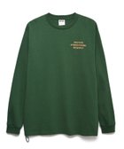 【その他のブランド/Other】のWorker L/S T shirt 人気、トレンドファッション・服の通販 founy(ファニー) ファッション Fashion レディースファッション WOMEN トップス・カットソー Tops/Tshirt シャツ/ブラウス Shirts/Blouses ロング / Tシャツ T-Shirts カットソー Cut And Sew ビーチ Beach プリント Print ベーシック Basic thumbnail GREEN|ID: prp329100004186935 ipo3291000000029166951