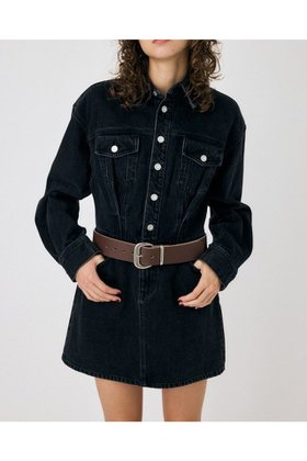 【マウジー/moussy】のWAIST TUCK REMAKE ミニドレス 人気、トレンドファッション・服の通販 founy(ファニー) ファッション Fashion レディースファッション WOMEN ワンピース Dress ドレス Party Dresses おすすめ Recommend デニム Denim ドレス Dress 人気 Popularity 再入荷 Restock/Back In Stock/Re Arrival |ID:prp329100004187028