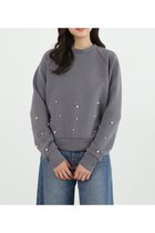 【ジルスチュアート/JILL STUART】のパールダンボールスウェット グレー|ID: prp329100004187132 ipo3291000000029167524