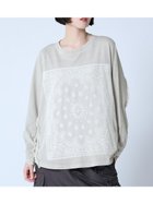 【ラシュッド/LASUD】のペイズリープリントバックフリンジロンT 人気、トレンドファッション・服の通販 founy(ファニー) ファッション Fashion レディースファッション WOMEN トップス・カットソー Tops/Tshirt ロング / Tシャツ T-Shirts バッグ Bag カットソー Cut And Sew タイトスカート Tight Skirt フォルム Form フロント Front プリント Print ペイズリー Paisley ルーズ Loose 今季 This Season 夏 Summer 長袖 Long Sleeve thumbnail サンドベージュ|ID: prp329100004187148 ipo3291000000029166599