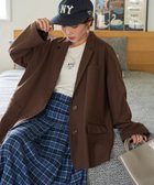 【フリークスストア/FREAK'S STORE】のTR ストレッチ オーバーサイズ シングルジャケット(テーラードジャケット)【限定展開】 24AW 人気、トレンドファッション・服の通販 founy(ファニー) ファッション Fashion レディースファッション WOMEN アウター Coat Outerwear ジャケット Jackets テーラードジャケット Tailored Jackets 2024年 2024 2024-2025秋冬・A/W Aw/Autumn/Winter/Fw/Fall/2024-2025 A/W・秋冬 Aw・Autumn/Winter・Fw・Fall-Winter 冬 Winter シンプル Simple ジャケット Jacket ストレッチ Stretch ビッグ Big 定番 Standard thumbnail ブラウン|ID: prp329100004187238 ipo3291000000029292317