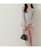 【プロポーション ボディドレッシング/PROPORTION BODY DRESSING】のフェザーペプラムニット 24AW 人気、トレンドファッション・服の通販 founy(ファニー) ファッション Fashion レディースファッション WOMEN トップス・カットソー Tops/Tshirt ニット Knit Tops 2024年 2024 2024-2025秋冬・A/W Aw/Autumn/Winter/Fw/Fall/2024-2025 おすすめ Recommend デコルテ Decolletage トレンド Trend フェザー Feather ペプラム Peplum 秋 Autumn/Fall thumbnail グレー|ID: prp329100004187281 ipo3291000000029249084