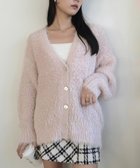 【ナイスクラップ/NICE CLAUP】のふわもこカーデ/リバイバル【ふわもこ】 人気、トレンドファッション・服の通販 founy(ファニー) ファッション Fashion レディースファッション WOMEN おすすめ Recommend カーディガン Cardigan キャミソール Camisole ショート Short フェザー Feather フェミニン Feminine ボトム Bottom ロング Long 羽織 Haori thumbnail ピンク|ID: prp329100004187307 ipo3291000000029433502