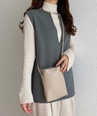 【ジュノア/JUNOAH】の深Vネックベスト 人気、トレンドファッション・服の通販 founy(ファニー) ファッション Fashion レディースファッション WOMEN アウター Coat Outerwear トップス・カットソー Tops/Tshirt ベスト/ジレ Gilets/Vests Vネック V-Neck ベスト Vest thumbnail グレー|ID: prp329100004187333 ipo3291000000029434094