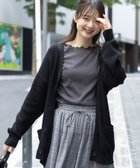 【その他のブランド/Other】のなめらかVネックカーディガン/116040 人気、トレンドファッション・服の通販 founy(ファニー) ファッション Fashion レディースファッション WOMEN トップス・カットソー Tops/Tshirt カーディガン Cardigans Vネック V-Neck おすすめ Recommend なめらか Smooth カーディガン Cardigan シンプル Simple スウェット Sweat ポケット Pocket エレガント 上品 Elegant thumbnail ブラック09|ID: prp329100004187369 ipo3291000000029052245