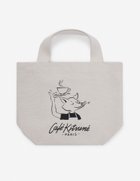 【メゾン キツネ/MAISON KITSUNE】のMaison Kitsune/CAFE KITSUNE FOX MINI TOTE BAG 人気、トレンドファッション・服の通販 founy(ファニー) ファッション Fashion レディースファッション WOMEN バッグ Bag キャンバス Canvas ショルダー Shoulder ハンド Hand フロント Front プリント Print ポケット Pocket thumbnail TAPIOCA|ID: prp329100004187411 ipo3291000000029012371