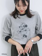 【サマンサモスモス/Samansa Mos2】の【Disney】ミッキー フレンズ/アソートリンガーロンT 人気、トレンドファッション・服の通販 founy(ファニー) ファッション Fashion レディースファッション WOMEN トップス・カットソー Tops/Tshirt ロング / Tシャツ T-Shirts キャラクター Character スリーブ Sleeve プリント Print ロング Long ヴィンテージ Vintage thumbnail TOPグレー|ID: prp329100004187423 ipo3291000000029113005