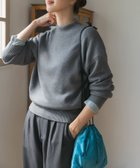 【アーバンリサーチ ドアーズ/URBAN RESEARCH DOORS】の『WEB/一部店舗限定カラー』ボトルネックKNITプルオーバー TOP GRAY|ID: prp329100004187516 ipo3291000000029074340