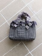 【スナイデル ホーム/SNIDEL HOME】のリボンツイードバッグ 人気、トレンドファッション・服の通販 founy(ファニー) ファッション Fashion レディースファッション WOMEN バッグ Bag おすすめ Recommend ギャザー Gather チュール Tulle ツイード Tweed フェミニン Feminine フォルム Form ボックス Box ポケット Pocket ポーチ Pouch リボン Ribbon thumbnail GRY[006]|ID: prp329100004187519 ipo3291000000029012834