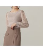 【プロポーション ボディドレッシング/PROPORTION BODY DRESSING】のシアースリーブパールリブニット24AW 人気、トレンドファッション・服の通販 founy(ファニー) ファッション Fashion レディースファッション WOMEN トップス・カットソー Tops/Tshirt ニット Knit Tops 2024年 2024 2024-2025秋冬・A/W Aw/Autumn/Winter/Fw/Fall/2024-2025 シアー Sheer パール Pearl フィット Fit ランダム Random リブニット Rib Knit thumbnail ベージュ|ID: prp329100004187523 ipo3291000000029147688