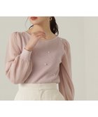 【プロポーション ボディドレッシング/PROPORTION BODY DRESSING】のシアースリーブパールリブニット24AW 人気、トレンドファッション・服の通販 founy(ファニー) ファッション Fashion レディースファッション WOMEN トップス・カットソー Tops/Tshirt ニット Knit Tops 2024年 2024 2024-2025秋冬・A/W Aw/Autumn/Winter/Fw/Fall/2024-2025 シアー Sheer パール Pearl フィット Fit ランダム Random リブニット Rib Knit thumbnail ピンク|ID: prp329100004187523 ipo3291000000029147689