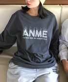 【その他のブランド/Other】のANME ピクセル ロゴ プリント 長袖 Tシャツ ANME アンメ ブラック×オフピグメント|ID: prp329100004187766 ipo3291000000029232633