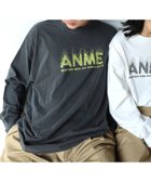 【その他のブランド/Other】のANME ピクセル ロゴ プリント 長袖 Tシャツ ANME アンメ 人気、トレンドファッション・服の通販 founy(ファニー) ファッション Fashion レディースファッション WOMEN トップス・カットソー Tops/Tshirt シャツ/ブラウス Shirts/Blouses ロング / Tシャツ T-Shirts プリント Print ヴィンテージ Vintage 長袖 Long Sleeve thumbnail ブラック×イエローピグメント|ID: prp329100004187766 ipo3291000000029232634