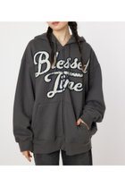 【ロデオクラウンズワイドボウル/RODEO CROWNS WIDE BOWL】のblessed time ジップパーカー 人気、トレンドファッション・服の通販 founy(ファニー) ファッション Fashion レディースファッション WOMEN トップス・カットソー Tops/Tshirt パーカ Sweats フロント Front ポケット Pocket thumbnail L/BLK1|ID: prp329100004187795 ipo3291000000029013912