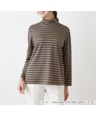 【レリアンプラスハウス/Leilian PLUS HOUSE】のカットソー 人気、トレンドファッション・服の通販 founy(ファニー) ファッション Fashion レディースファッション WOMEN トップス・カットソー Tops/Tshirt カットソー Cut and Sewn おすすめ Recommend インナー Inner ウォッシャブル Washable カットソー Cut And Sew ジャケット Jacket スマート Smart デコルテ Decolletage ファブリック Fabric フィット Fit ボーダー Border エレガント 上品 Elegant 秋 Autumn/Fall thumbnail ブラウン系|ID: prp329100004187806 ipo3291000000029013949