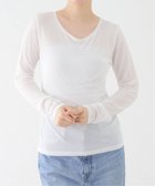 【ラ トータリテ/La TOTALITE】のシアーロンTシャツ ホワイト|ID: prp329100004187832 ipo3291000000029014031